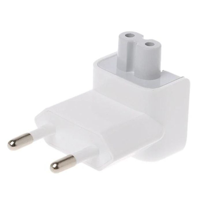 Перехідник для блока живлення Apple Macbook iPad / 220V EU Plug / A1401 / Білий