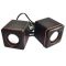 Колонки 2.0 JEDEL JD-CK4 USB + 3.5mm, 2x3W, 90Hz- 20KHz, з регулятором гучності, Black, BOX