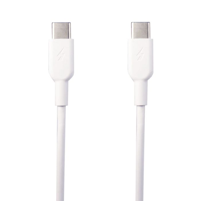Кабель Profit QY-81 Type-C to Type-C 1m PD3A White