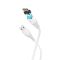 Кабель HOCO X63 Racer magnetic for Lightning 2,4A/1m. White