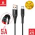 Кабель Biboshi A25 USB - Type-C USB 1m 5A black
