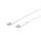 Кабель Biboshi A08 Type-C - Type-C 1m 5A white