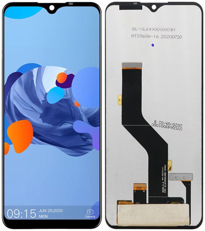 Дисплей + сенсор Oukitel C19 / C19 Pro Black - p/n: FPC-XL6490190QC-54