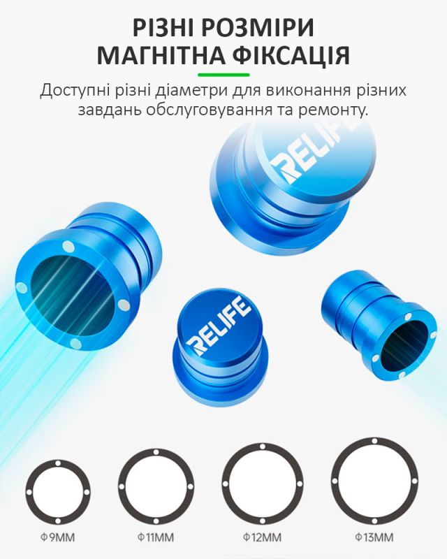 Захист для лінз камери Relife RL-099 / 14мм 16мм 17мм 18мм / магнітні / набір 4 шт.