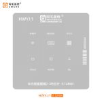 Трафарет BGA Amaoe HWYJ:1 смарт годинник Huawei 2/3 / Hi1132, BES2500L, EAN617, A73LA1 (0.12mm)