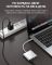 Переходник OTG адаптер 3 в 1 / Type-C на HDMI + USB 3.0 + Type-C / PD 100 Вт / Белый