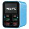 Швидкий зарядний пристрій RELIFE Q4 / 2xUSB QC / 2xType-C PD / TFT дисплей / 72W Max / Blue