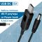 Кабель питания USB DC 5В / 5.5 мм для работы роутера от Powerbank