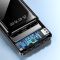 Power bank XIYT YZB0815 10000 mAh + кабель 4в1 USB / Micro / Type-C / Lightning / Ліхтарик Black