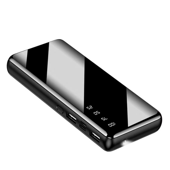 Power bank XIYT YZA0810 10000 mAh 2xUSB/Micro/Type-C/Lightning/Фонарик