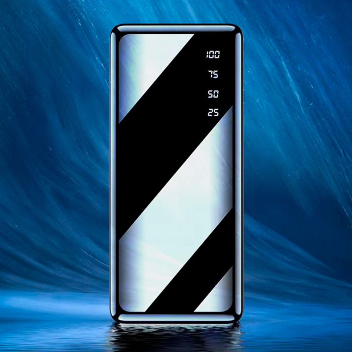 Power bank XIYT YZA0810 10000 mAh 2xUSB/Micro/Type-C/Lightning/Фонарик