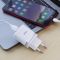 Мережевий зарядний пристрій Hoco C12Q 1 USB 3A QC3.0 Micro білий