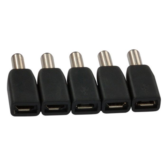 Адаптер MicroUSB DC 5.5 x 2.5 мм для питания роутера