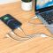 USB кабель Borofone BX66 3 в 1 Lightning/ Micro-USB/ Type-C 2A 1m белый
