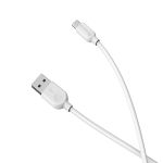 USB кабель Borofone BX14 Micro 2.4A 2m белый