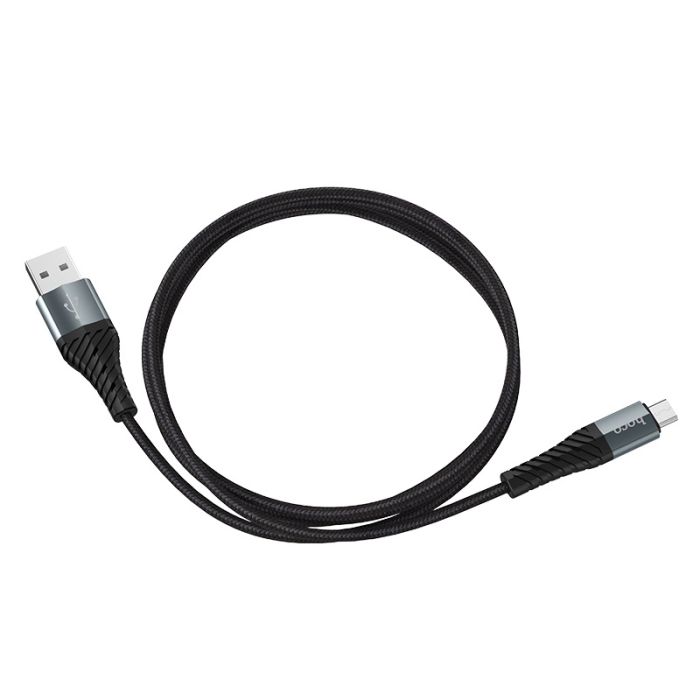 USB кабель Hoco X38 Micro 2.4A 1m чорний