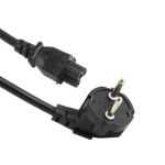 Кабель питания Schuko PC-186 CEE7/7-IEC C5, 1.8M, 0.75mm, для ноутбука, OEM Q80 МЕДЬ!!!