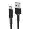 Кабель Borofone BX1 USB to MicroUSB 1m черный