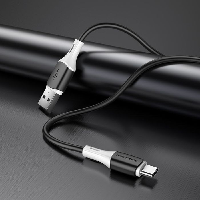 Кабель Borofone BX79 USB to Type-C 1m черный