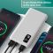 Power bank XIYT YZB0221 10000 mAh 2xUSB/Micro/Type-C White