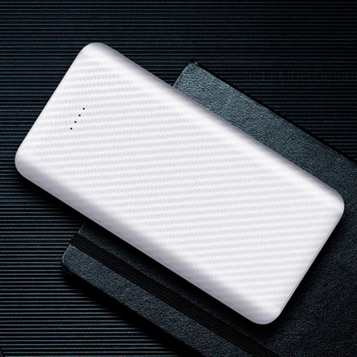 УМБ Power bank XIYT YZB0110 10000 mAh 2xUSB / Micro / Type-C White