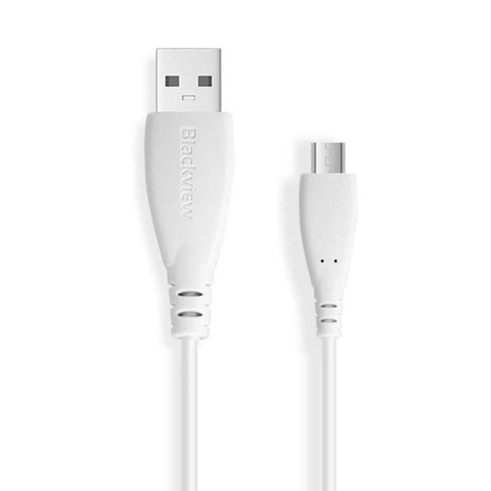 Кабель Blackview для заряджання, передачі даних USB Micro-USB 1m White