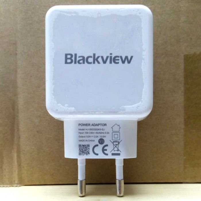 Зарядний пристрій Blackview HJ-0502000K9-EU / 1 USB / 5V / 2A / 10W
