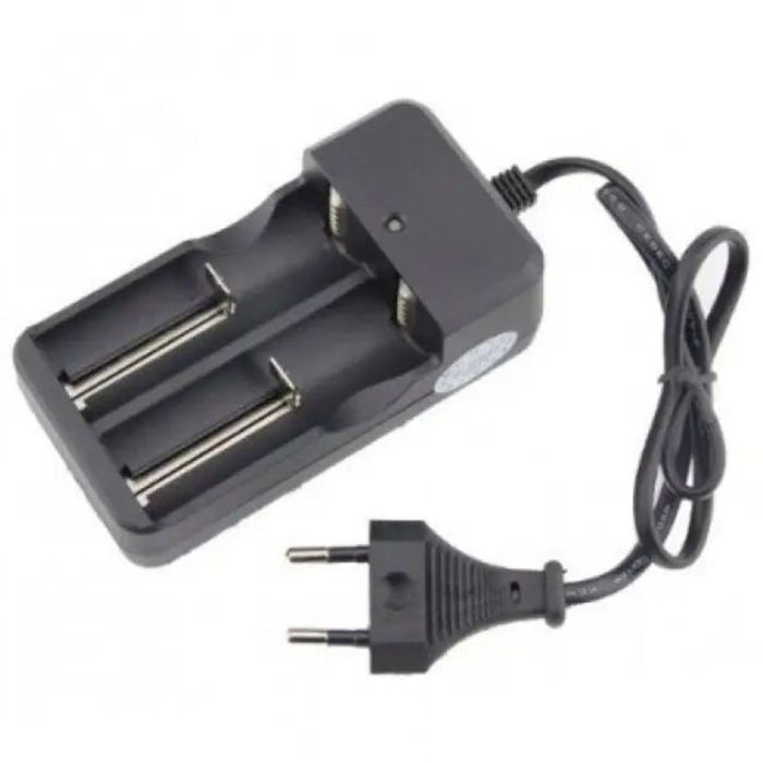 Сетевое зарядное устройство  MD-282A 4.2V 1000mA для аккумуляторов 18650/ 16340/ 26650/ 14500 и других, 2 слота