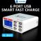 Быстрое зарядное устройство Sunshine SS-304D 3.5A / 6xUSB / 30W