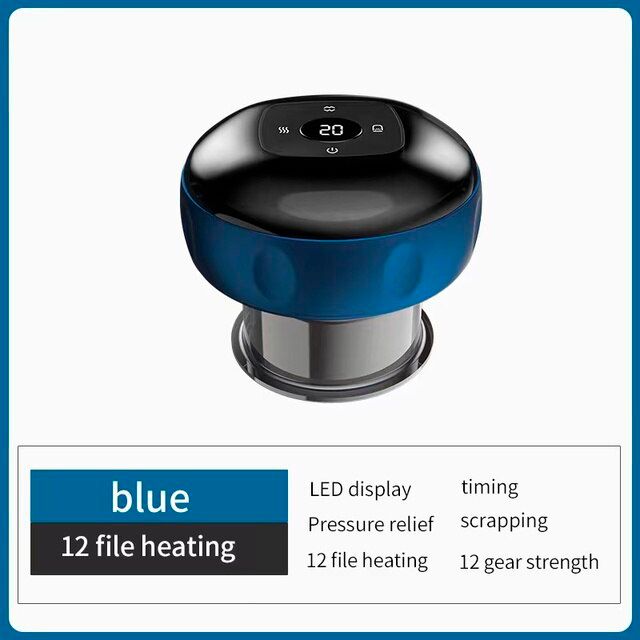 Электрический массажер для баночной терапии DS-A23 Blue