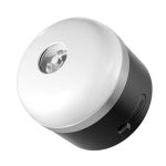Фонарь кемпинговый Camping Light M0 + Powerbank 3600 mAh / 5 режимов / магнит / крючок / IP65 / Type-C Black