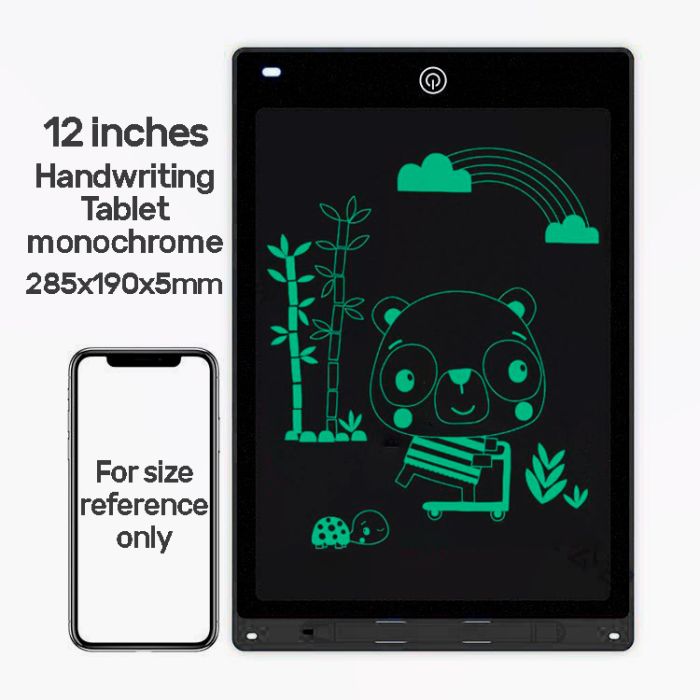 Планшет графический для рисования, заметок 12" LCD Writing Pad Black