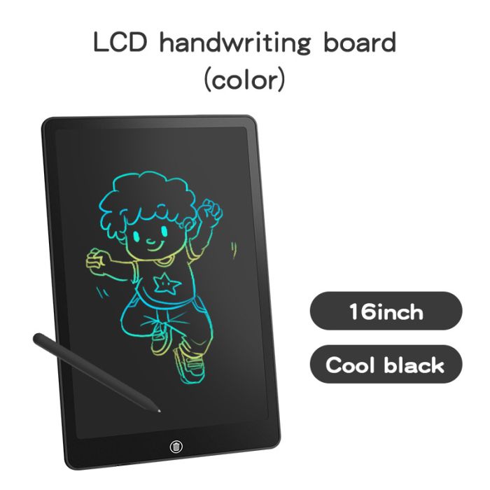 Планшет графический для рисования, заметок 16" LCD Writing Pad Black