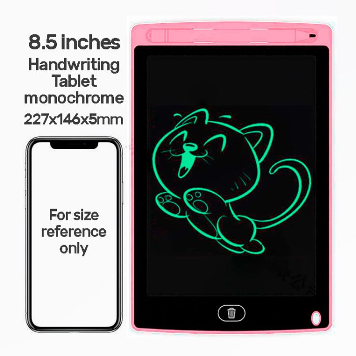 Планшет графический для рисования, заметок 8.5" LCD Writing Pad Pink