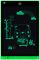 Планшет графический для рисования, заметок 12" LCD Writing Pad Green