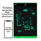 Планшет графический для рисования, заметок 12" LCD Writing Pad Green