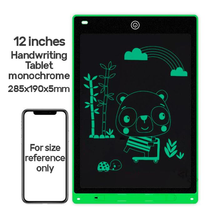Планшет графический для рисования, заметок 12" LCD Writing Pad Green