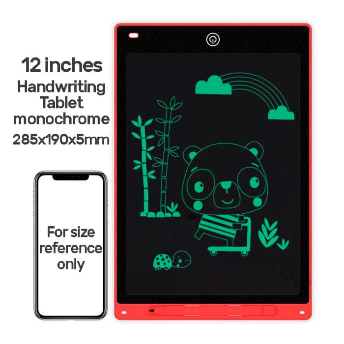Планшет графический для рисования, заметок 12" LCD Writing Pad Red