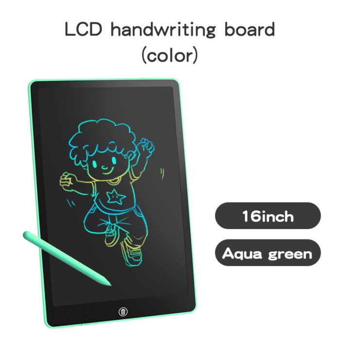 Планшет графический для рисования, заметок 16" LCD Writing Pad Green