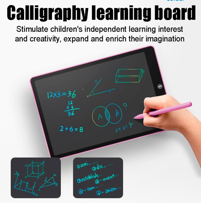 Планшет графический для рисования, заметок 16" LCD Writing Pad Pink