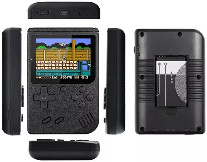 Портативная игровая приставка Gamemaster 500 in 1 джойстик, консоль, 8 bit Green