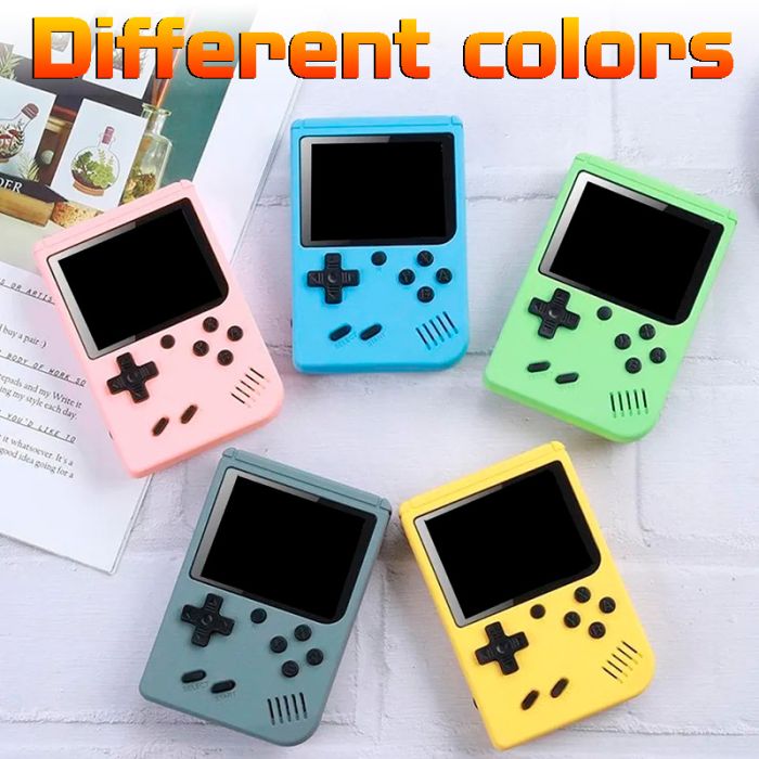Портативная игровая приставка Gamemaster 500 in 1 джойстик, консоль, 8 bit Yellow