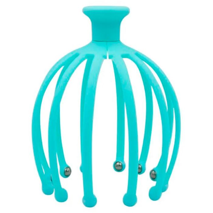 Массажер ручной для головы осьминог Turquoise