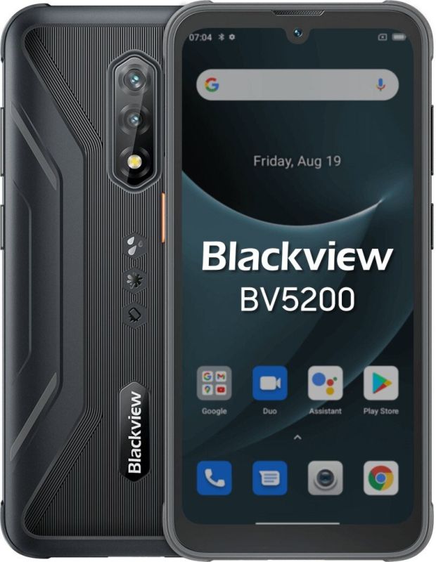 Смартфон Blackview BV5200 4/32 GB Black (без коробки)