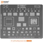 Трафарет BGA Amaoe A14 для iPhone 12/12 Pro/12 Pro Max/12 Mini все микросхемы (0.12mm) V4.0