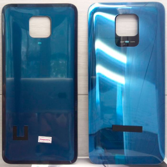 Задняя крышка для Xiaomi Redmi Note 9 Pro Interstellar Grey (AAA)
