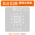 Трафарет BGA Amaoe DJI E2B для ремонту дронів Mavic 3 (0.12 mm)