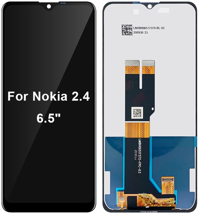 Дисплей + сенсор Nokia 2.4 (TA-1277/TA-1275/TA-1274/TA-1270) Black - p/n: LMIBH06517372-FPC-03