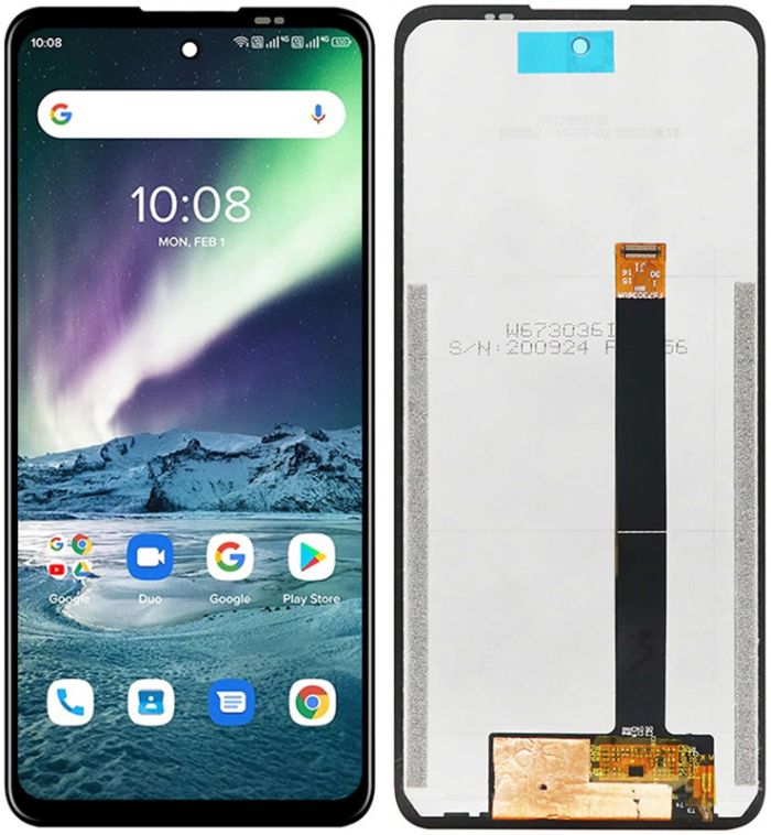 Дисплей + сенсор Umidigi Bison GT Black - p/n: F673036VA