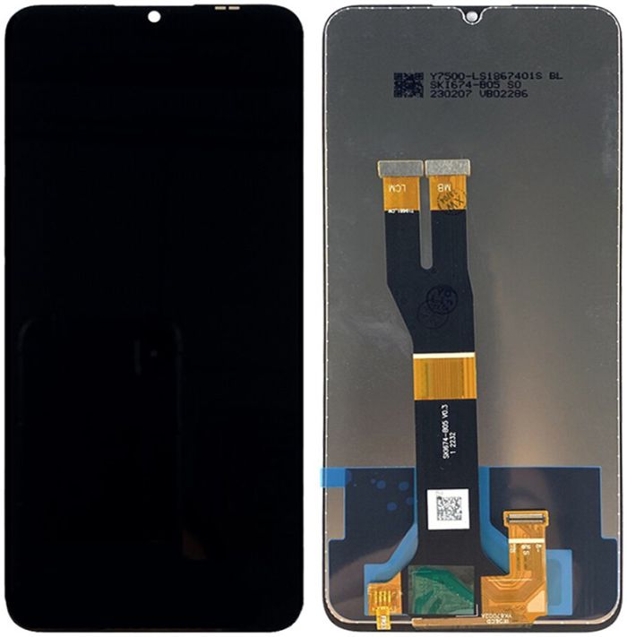 Дисплей + сенсор Nokia C31 (TA-1499 / TA-1497 / TA-1493) Black - p/n: SKI674-B05 V0.3